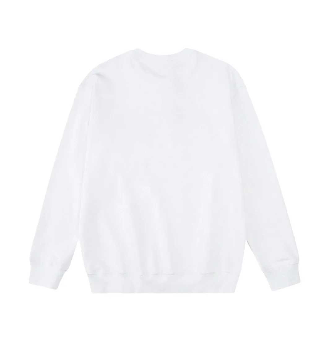 W819#P160💰 Stone Island classic compass logo printed round neck long-sleeved sweatshirt! Versatile base round neck sweatshirt for couples! Simple armband design, customized 1*1 thread (fine texture), 380g double-strand large terry fabric, very good quality, foreign trade craftsmanship, respect the original version! The threads at the cuffs and hem are all original bartacks! The time-consuming and material consumption distinguishes the ordinary version on the market! Tops worn by celebrities from all walks of life on INS, can be matched with couple styles!  Color: Black White Size: M-XXL